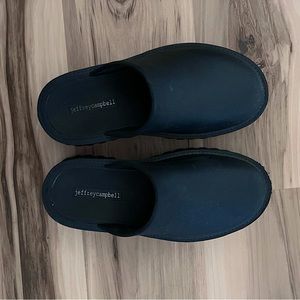 Jeffrey Campbell Clogge Clogs worn once.